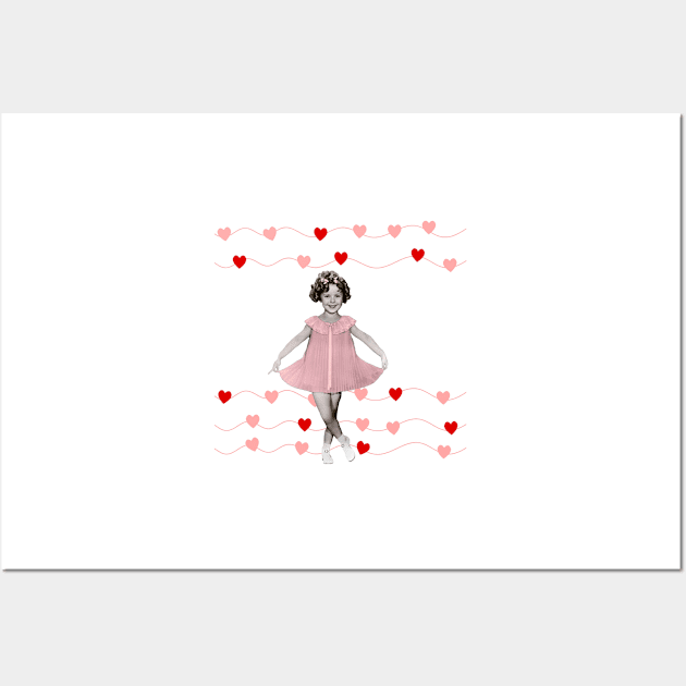 Shirley Temple Love Wall Art by RetroSalt